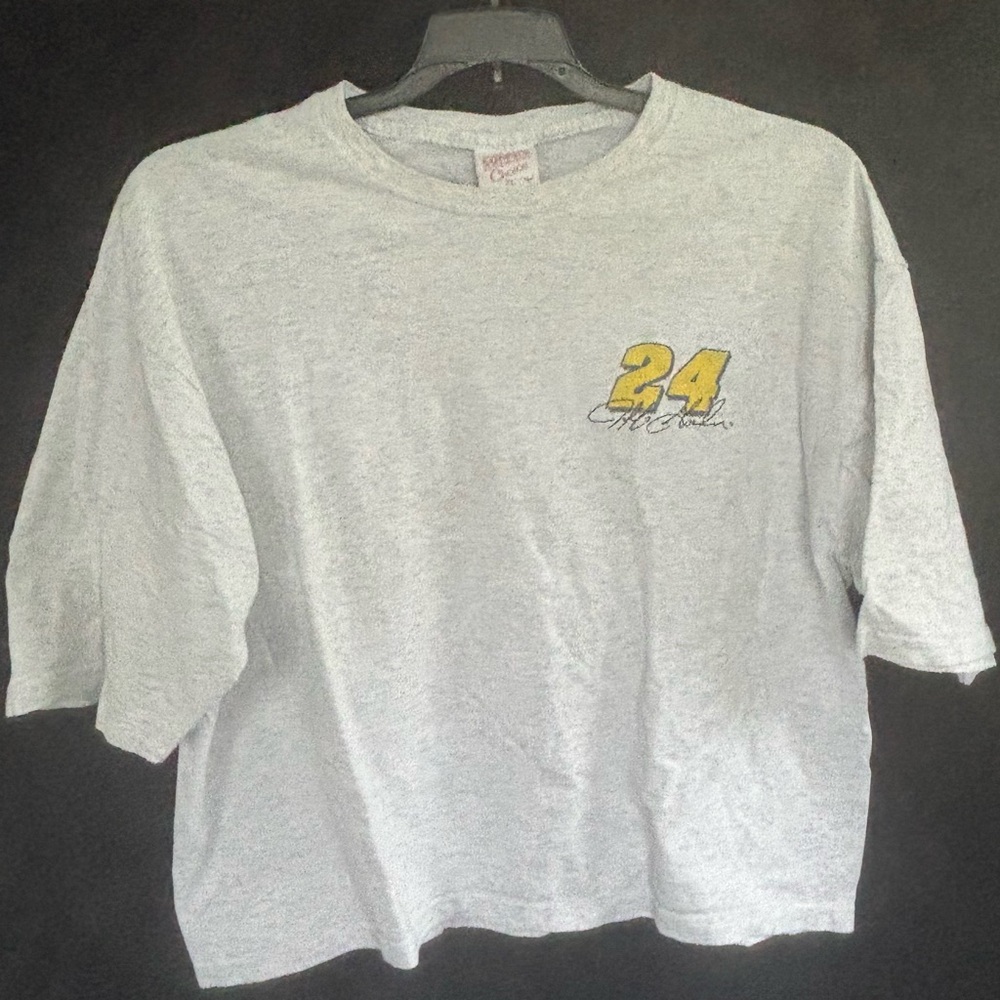 Vintage SOFFE’S Choice Jeff Gordon  Light Gray Tee